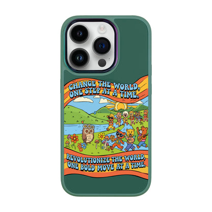 CHANGE THE WORLD-Vigor Kılıf MagSafe Özellikli - iPhone 14 Pro