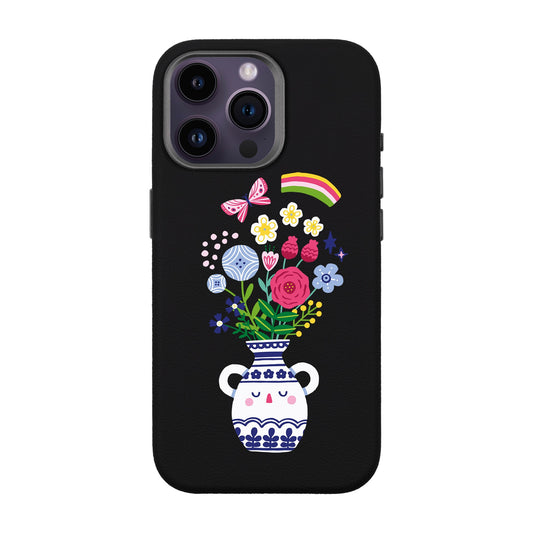 PARTERRE-iPhone 14 Pro Max Leather Premium Kılıf MagSafe Özellikli