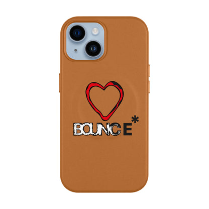 BOUNCE-Leather Kılıf MagSafe Özellikli - iPhone 14