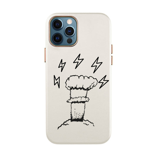 VOLCANIC-iPhone 11 Pro Max Leather Kılıf