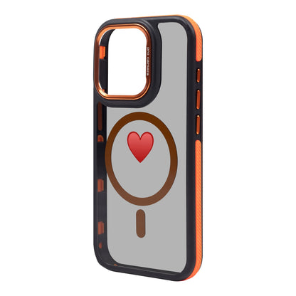 SPREAD HEART-iPhone 15 Pro Max Dark Kılıf MagSafe Özellikli