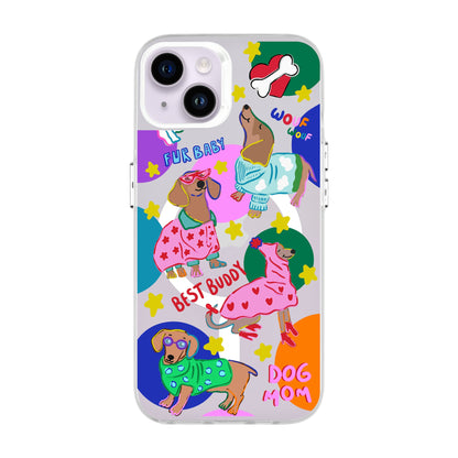 DOG MOM-iPhone 14 Plus Hold Kılıf MagSafe Özellikli