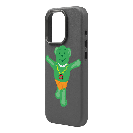 GREEN BEAR-iPhone 16 Plus Leather Premium Kılıf MagSafe Özellikli