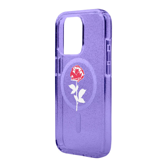 NATUREL ROSE-iPhone 15 Pro Shiny Kılıf MagSafe Özellikli
