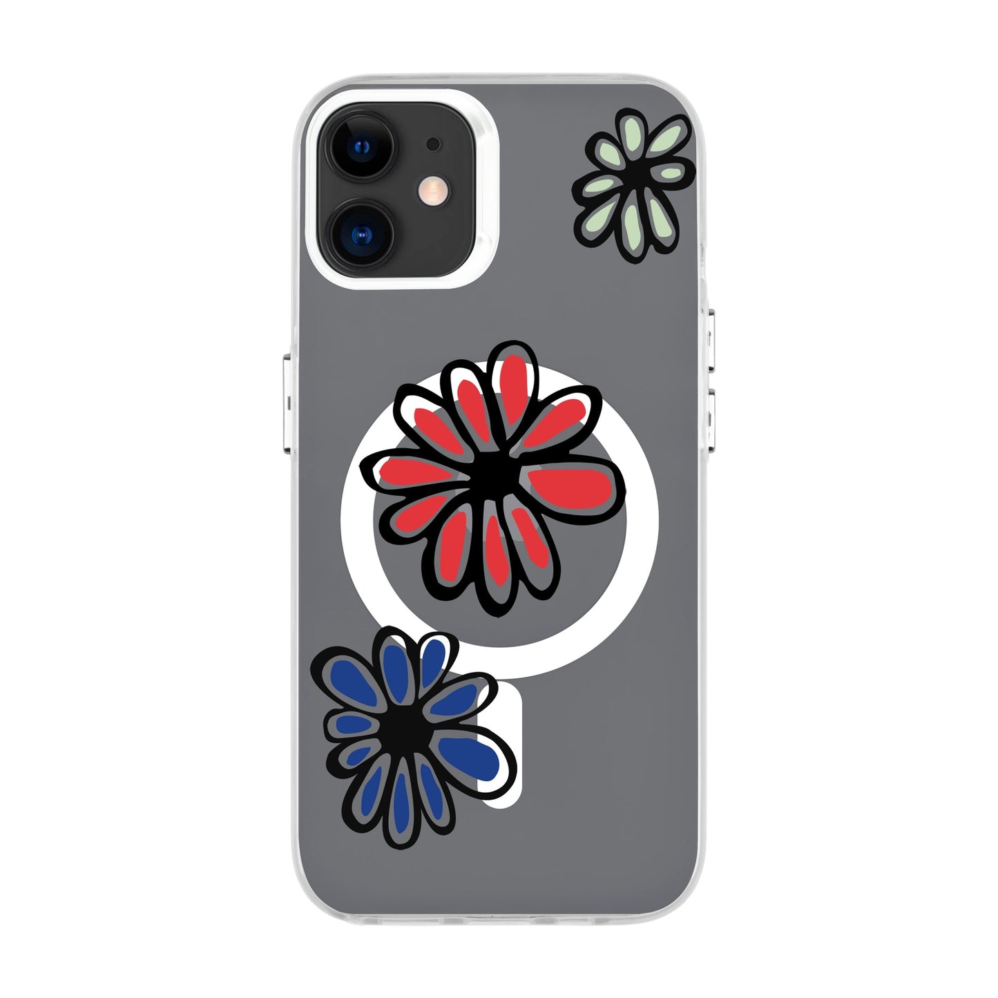 FLORIST-iPhone 11 Hold Kılıf MagSafe Özellikli