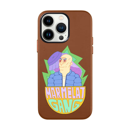MARMELAT GANG-iPhone 13 Pro Leather Kılıf