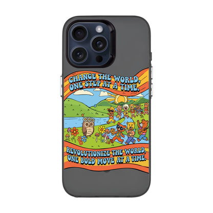 CHANGE THE WORLD-iPhone 15 Pro Max Hold Kılıf MagSafe Özellikli
