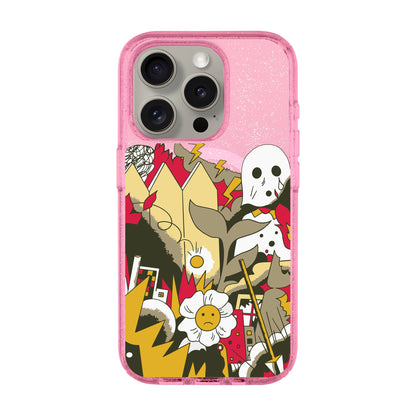 EVERYTHING IS BURNING-Shiny Kılıf MagSafe Özellikli - iPhone 15 Pro