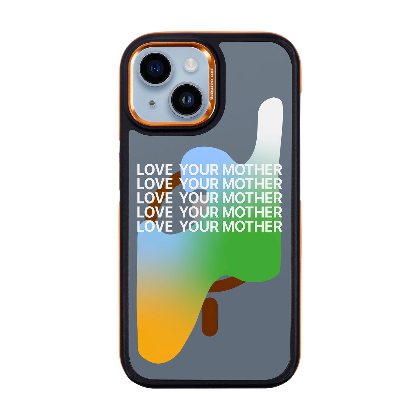 LOVE YOUR MOTHER-Dark Kılıf MagSafe Özellikli - iPhone 14