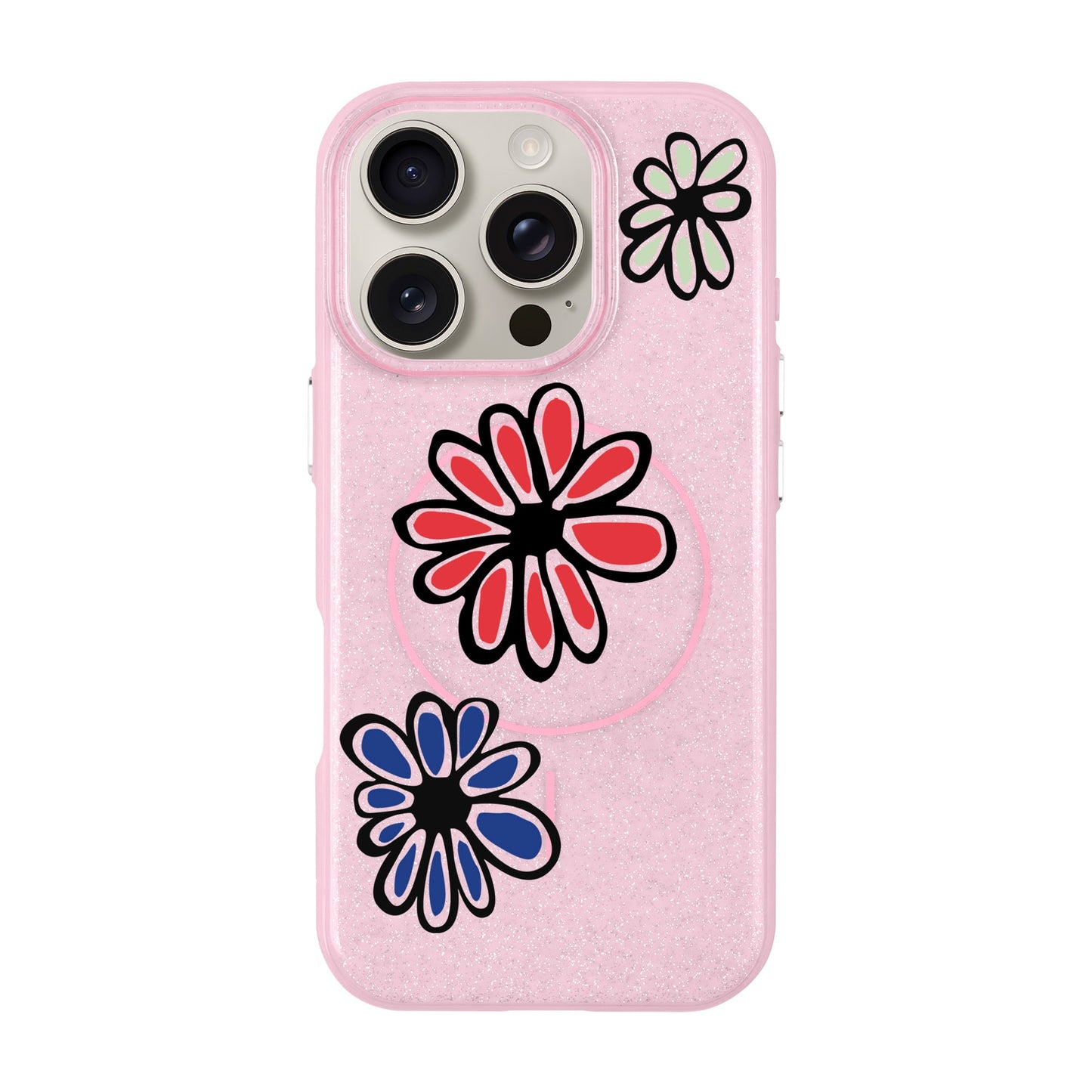 FLORIST-iPhone 16 Pro Radiant Kılıf MagSafe Özellikli