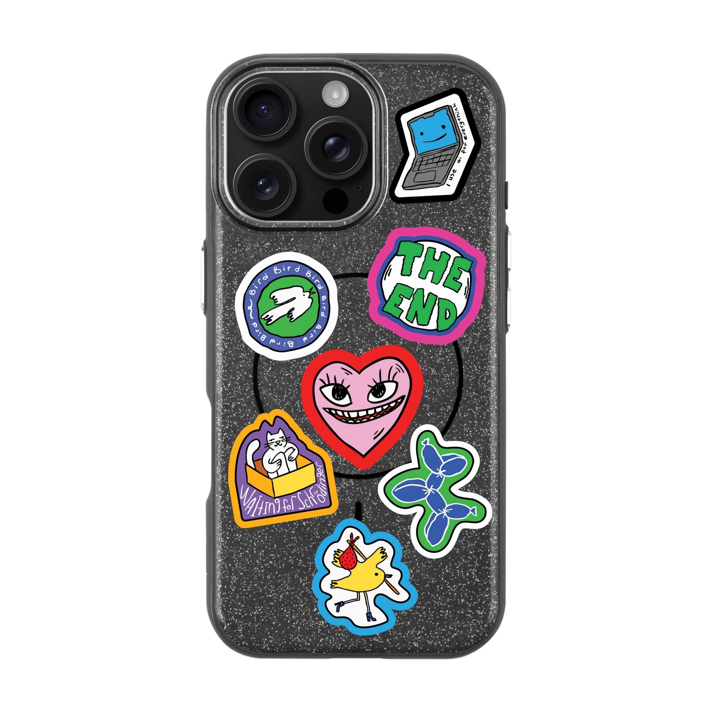 TŌTEN STICKERZ-iPhone 16 Pro Max Radiant Kılıf MagSafe Özellikli