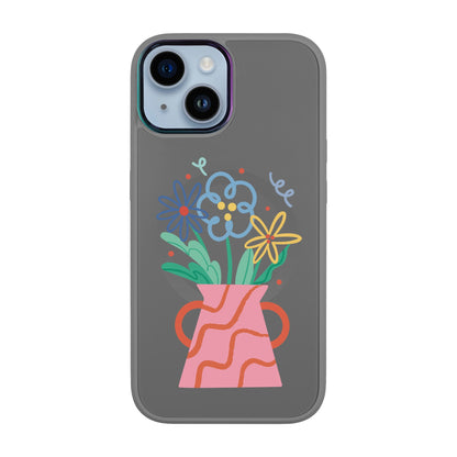 PINK VASE-iPhone 12 Vigor Kılıf MagSafe Özellikli