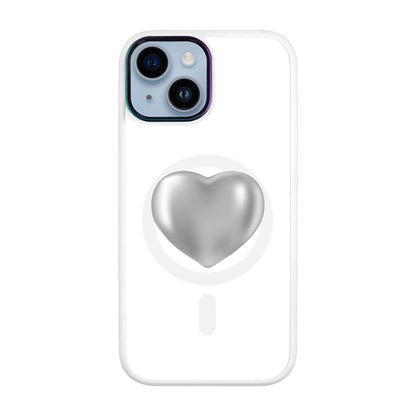 SILVER HEART-iPhone 12 Vigor Kılıf MagSafe Özellikli