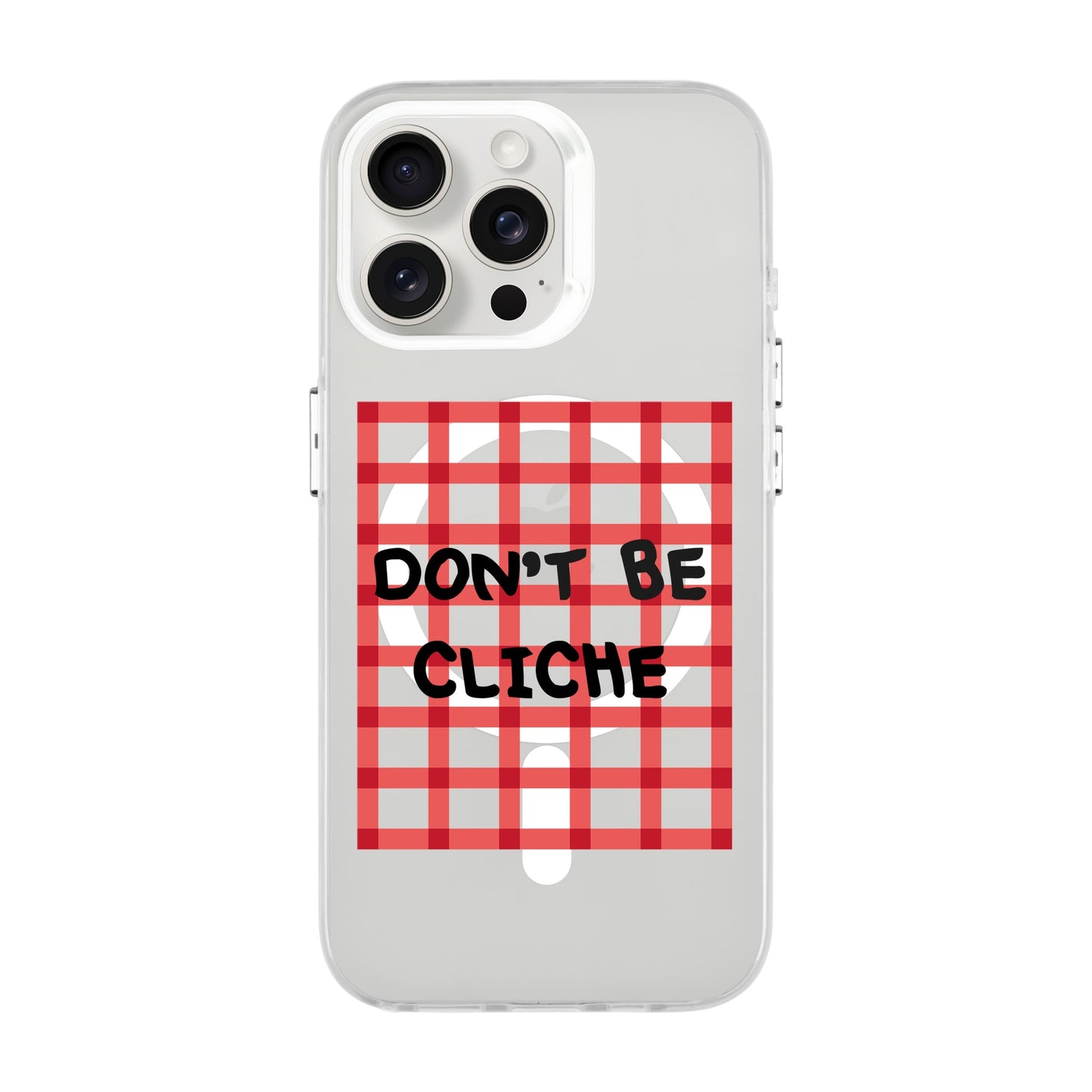 DON'T BE CLICHE-iPhone 15 Pro Max Hold Kılıf MagSafe Özellikli
