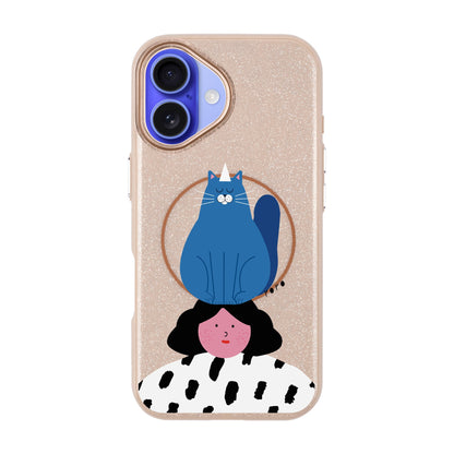 NAUGHTY CAT-iPhone 16 Plus Radiant Kılıf MagSafe Özellikli
