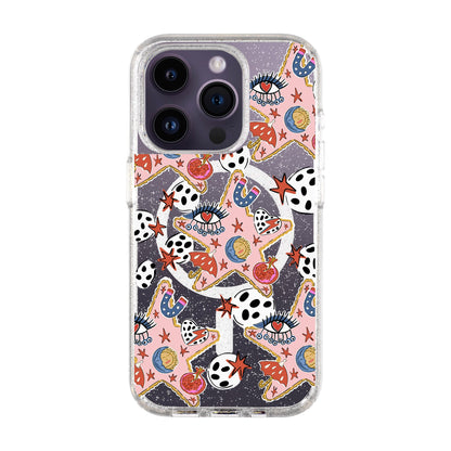 DURUSKO-iPhone 14 Pro Shiny Kılıf MagSafe Özellikli