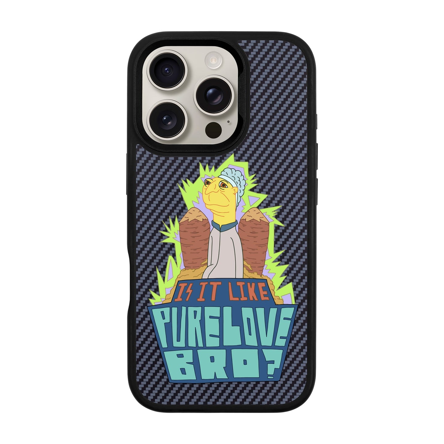PURE LOVE-iPhone 16 Pro Plaid Kılıf MagSafe Özellikli
