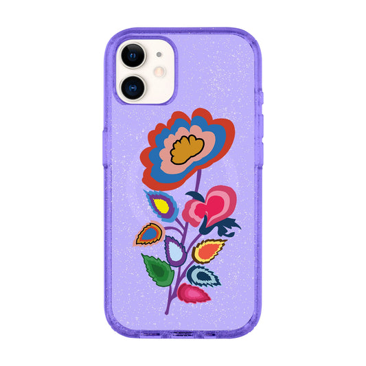 KNITTED FLOWER-iPhone 11 Shiny Kılıf MagSafe Özellikli