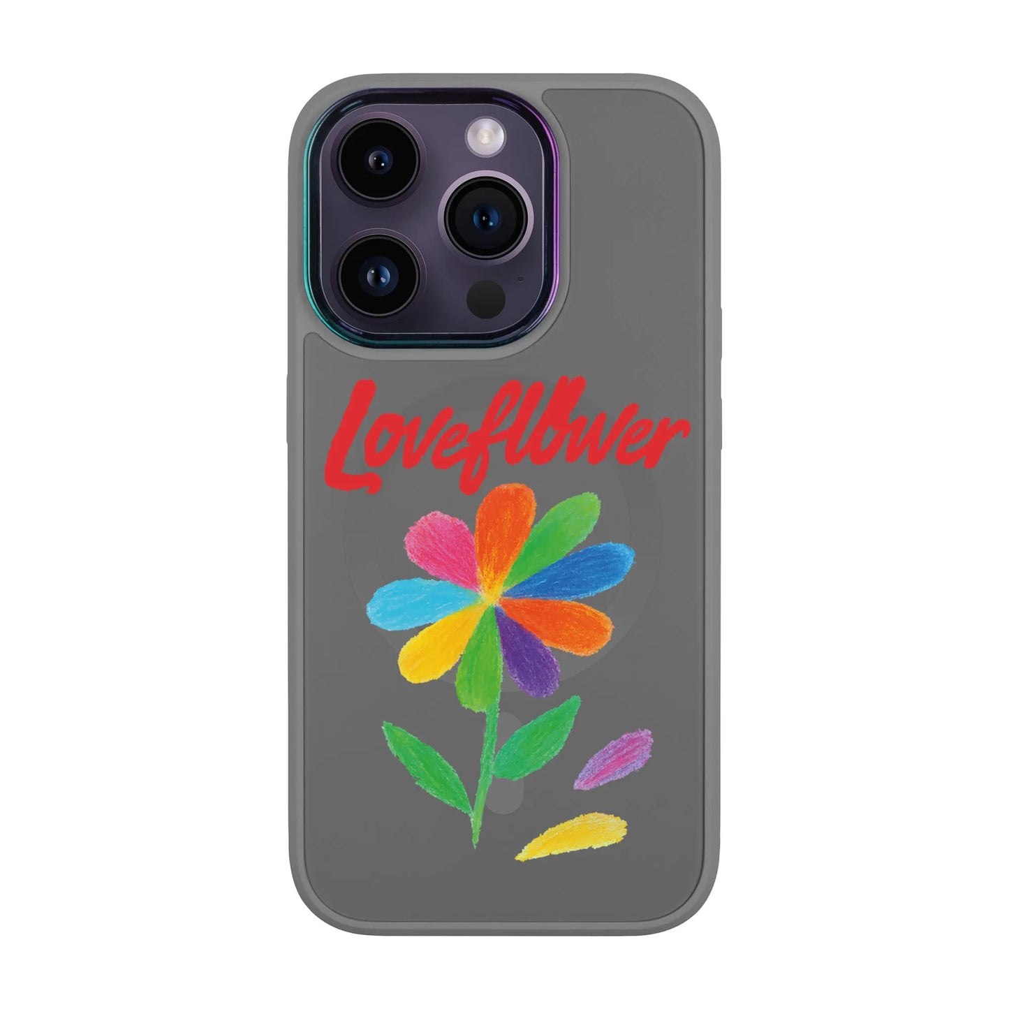 LOVE FLOWER-iPhone 14 Pro Vigor Kılıf MagSafe Özellikli