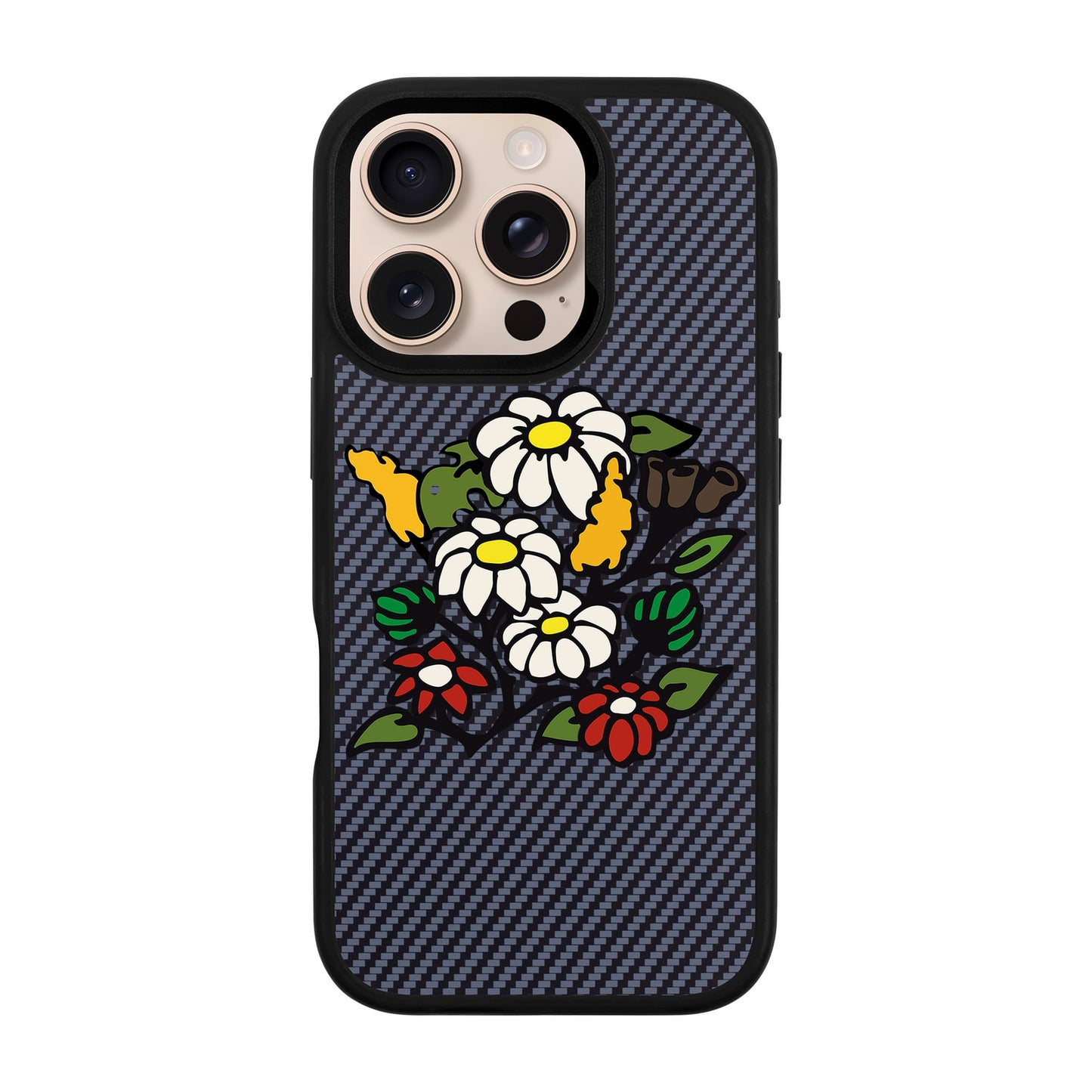 BUNDLE-iPhone 16 Pro Plaid Kılıf MagSafe Özellikli