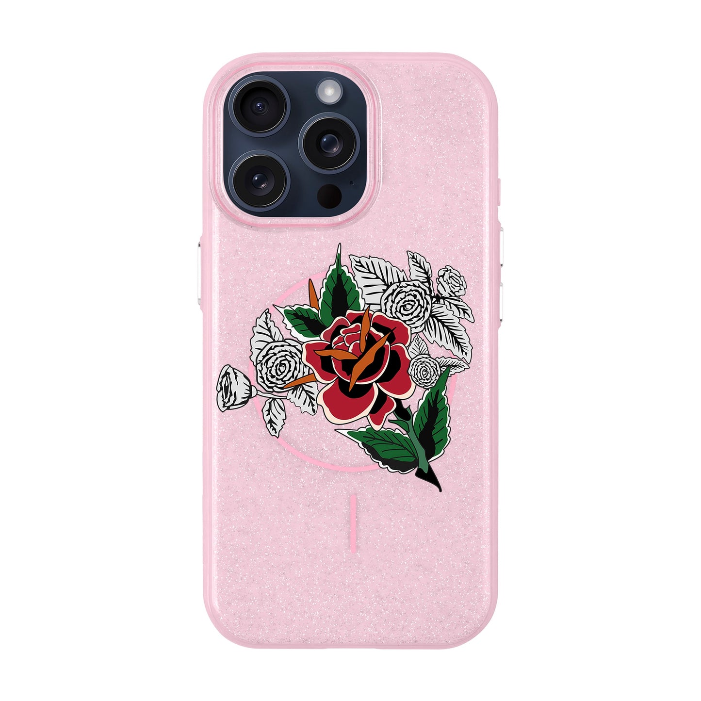 DRY ROSE-iPhone 15 Pro Max Radiant Kılıf MagSafe Özellikli