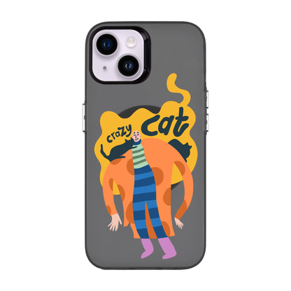 CRAZY CAT-iPhone 14 Hold Kılıf MagSafe Özellikli