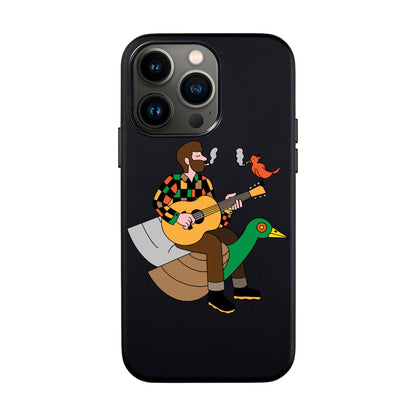 BIRDS OF A FEATHER-iPhone 13 Pro Max Leather Kılıf