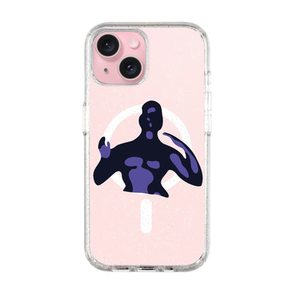 COSTUME-iPhone 15 Plus Shiny Kılıf MagSafe Özellikli