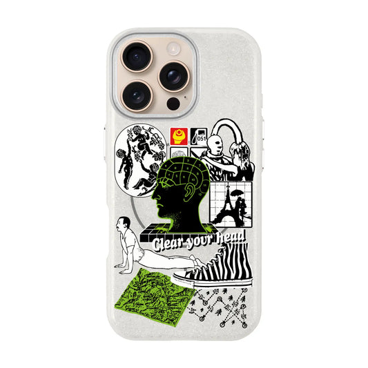 CLEAR YOUR HEAD-iPhone 16 Pro Max Radiant Kılıf MagSafe Özellikli