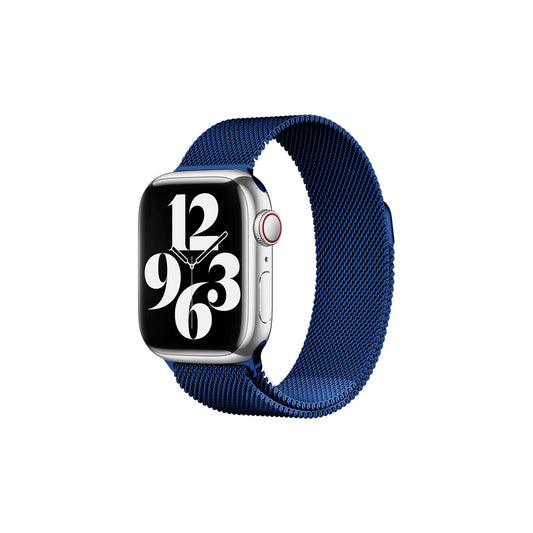 Apple Watch Mesh Kordon-Mavi