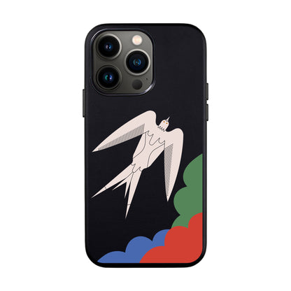 L’OISEAU LIBRE-iPhone 13 Pro Max Leather Kılıf