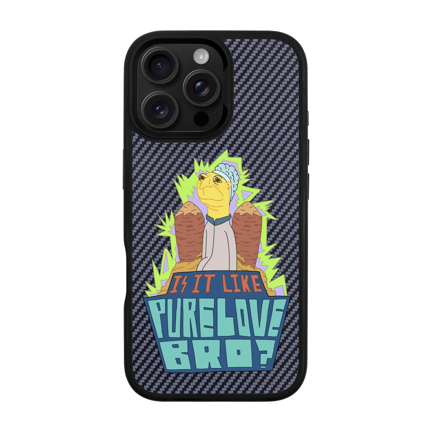 PURE LOVE-iPhone 16 Pro Max Plaid Kılıf MagSafe Özellikli