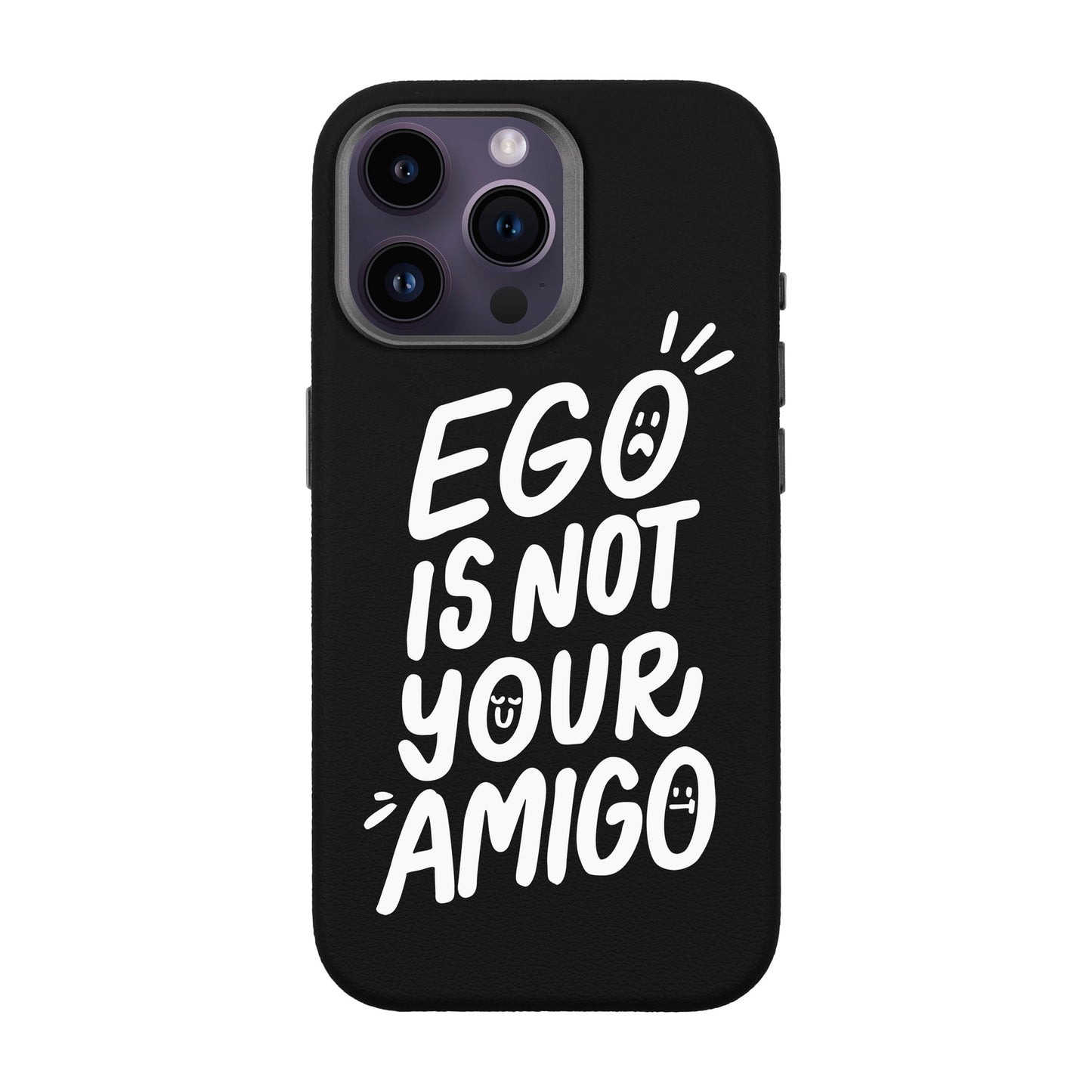 EGO-iPhone 14 Pro Max Leather Premium Kılıf MagSafe Özellikli