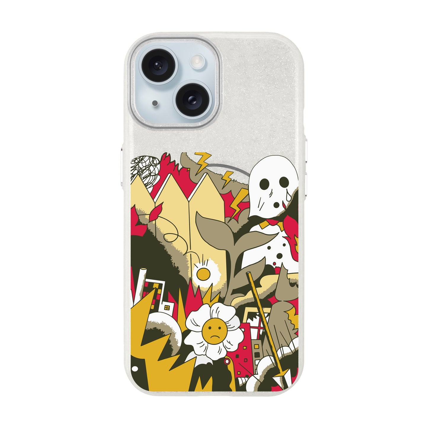 EVERYTHING IS BURNING-Radiant Kılıf MagSafe Özellikli - iPhone 13