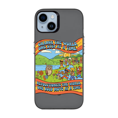 CHANGE THE WORLD-iPhone 14 Plus Hold Kılıf MagSafe Özellikli