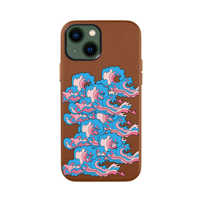 SURF-iPhone 13 Mini Leather Kılıf