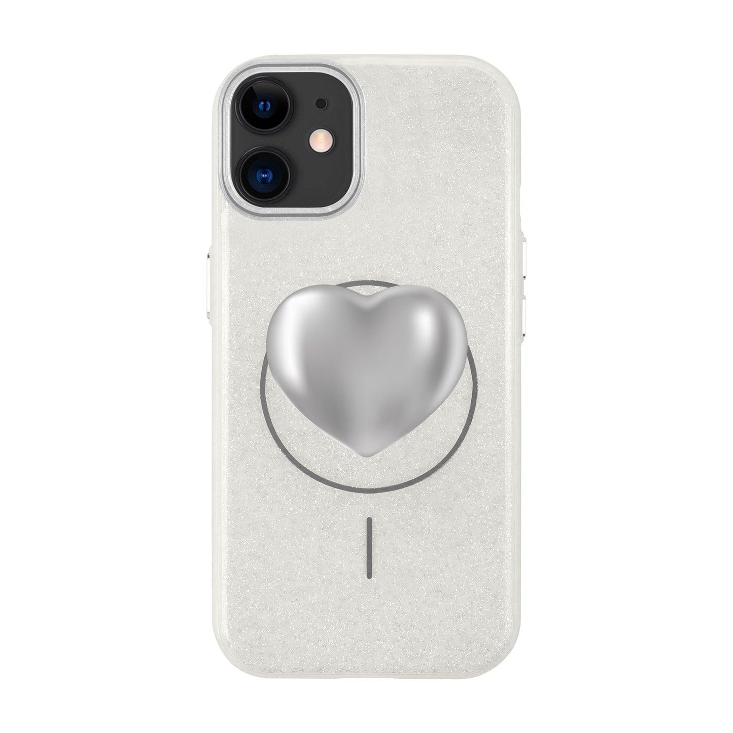 SILVER HEART-Radiant Kılıf MagSafe Özellikli - iPhone 11