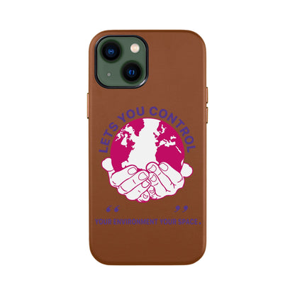 WORLD-iPhone 13 Mini Leather Kılıf