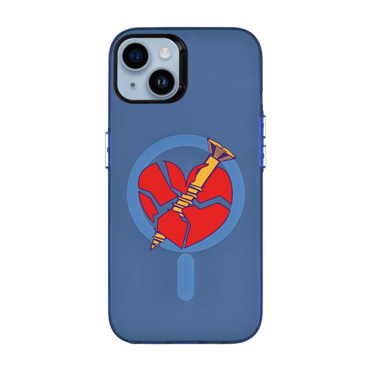 BROKEN HEART-iPhone 14 Plus Hold Kılıf MagSafe Özellikli