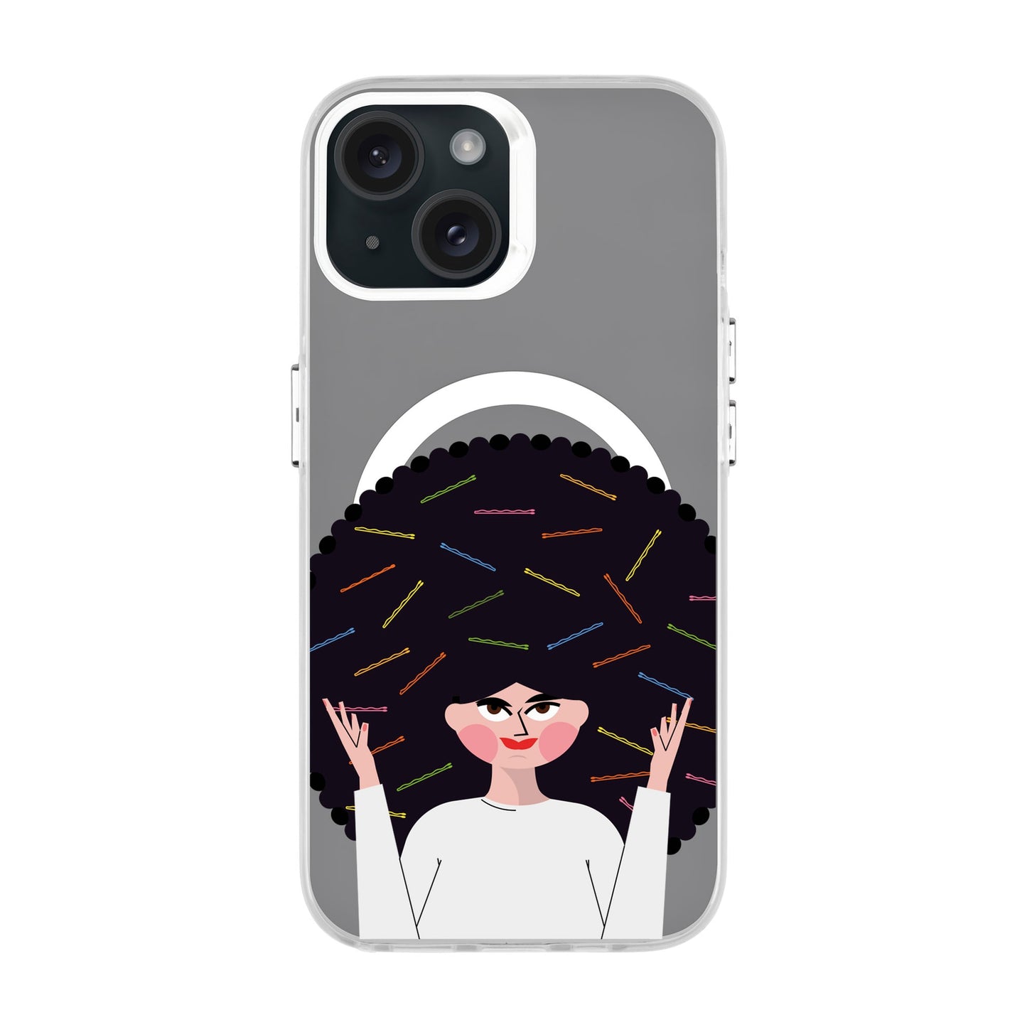 TANGLES OF HAPPINESS-Hold Kılıf MagSafe Özellikli - iPhone 15