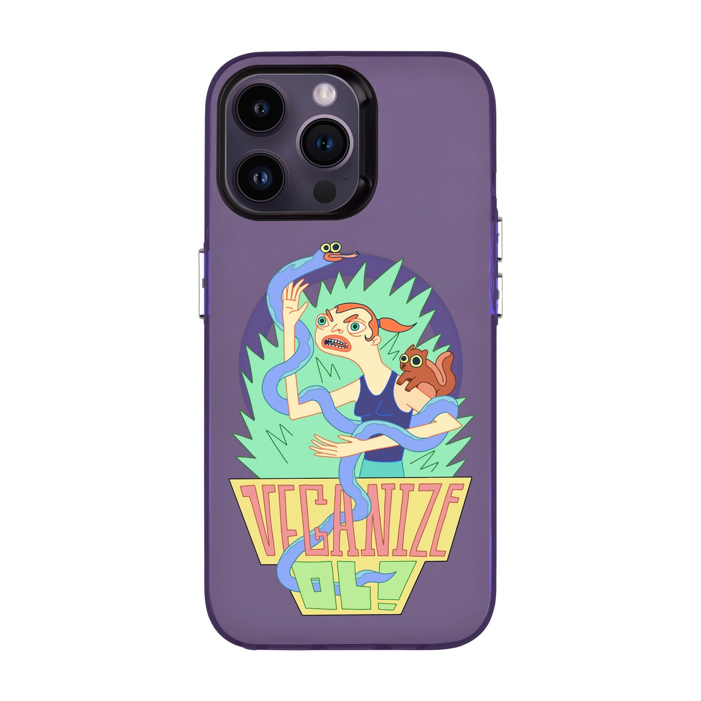 VEGANİZE-iPhone 14 Pro Max Hold Kılıf MagSafe Özellikli