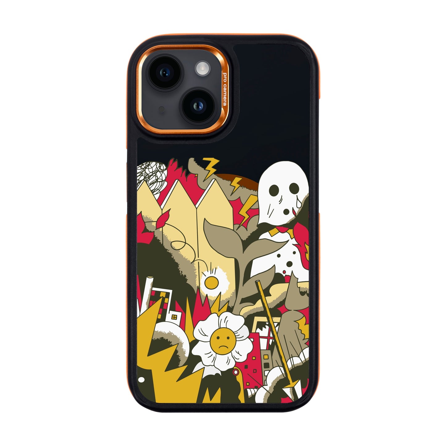 EVERYTHING IS BURNING-Dark Kılıf MagSafe Özellikli - iPhone 13