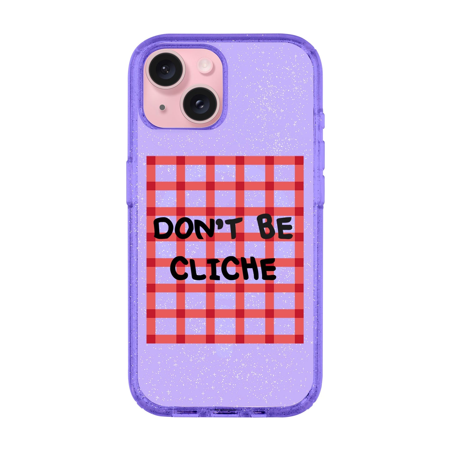 DON'T BE CLICHE-iPhone 15 Shiny Kılıf MagSafe Özellikli