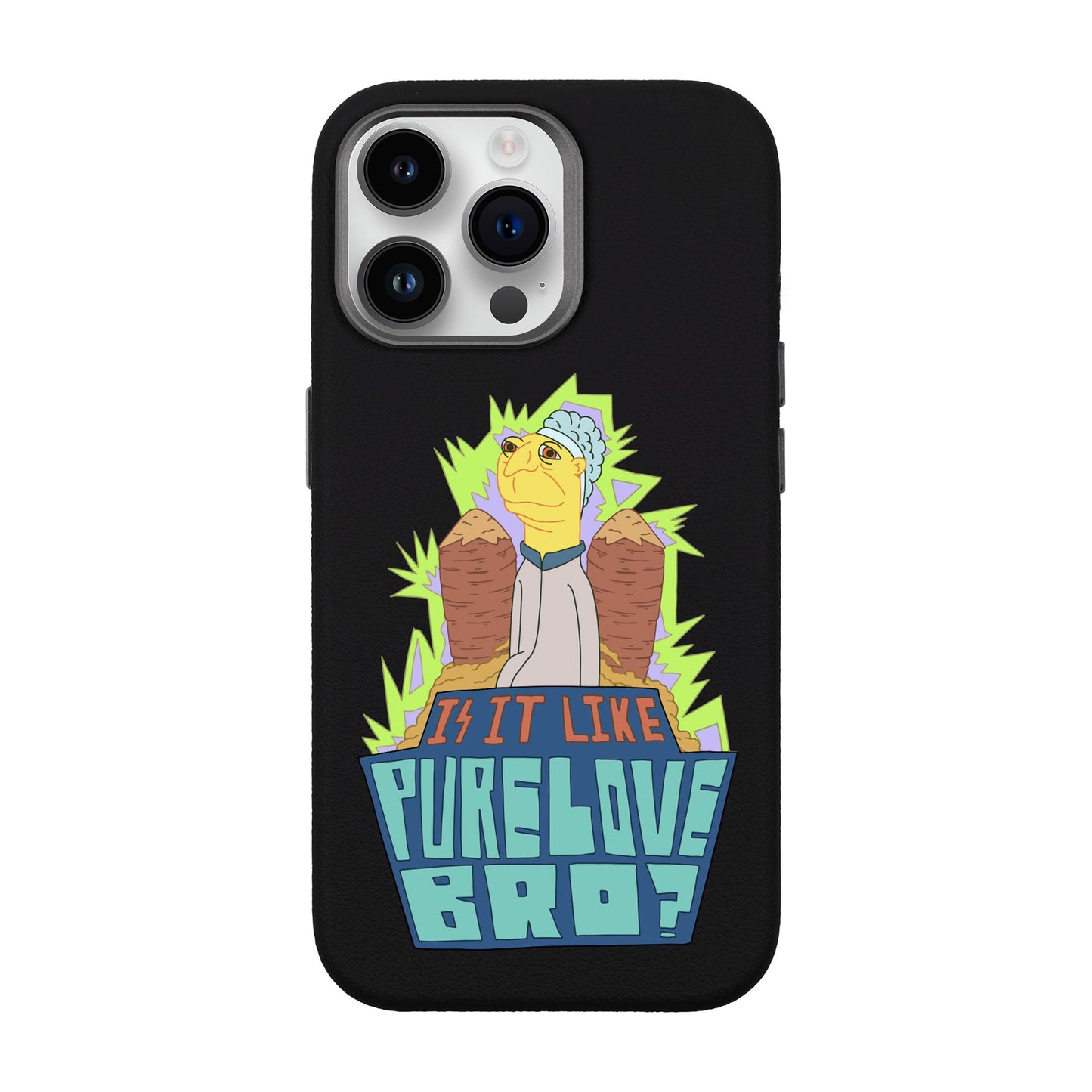 PURE LOVE-iPhone 14 Pro Max Leather Premium Kılıf MagSafe Özellikli