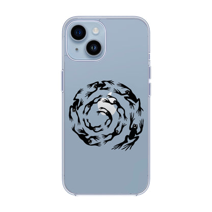 SWIRLING FROGS-iPhone 14 Solid Kılıf