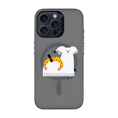 FANCY DOG-iPhone 15 Pro Max Hold Kılıf MagSafe Özellikli