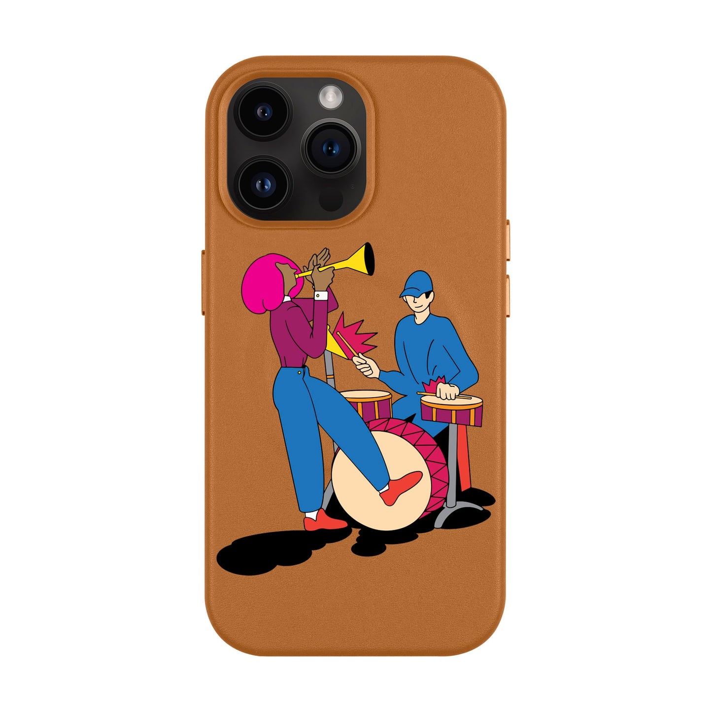 JAM-iPhone 14 Pro Max Leather Kılıf MagSafe Özellikli