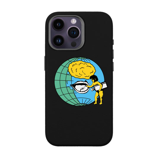 CREATIVE-iPhone 14 Pro Max Leather Premium Kılıf MagSafe Özellikli