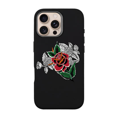 DRY ROSE-iPhone 16 Pro Max Leather Premium Kılıf MagSafe Özellikli