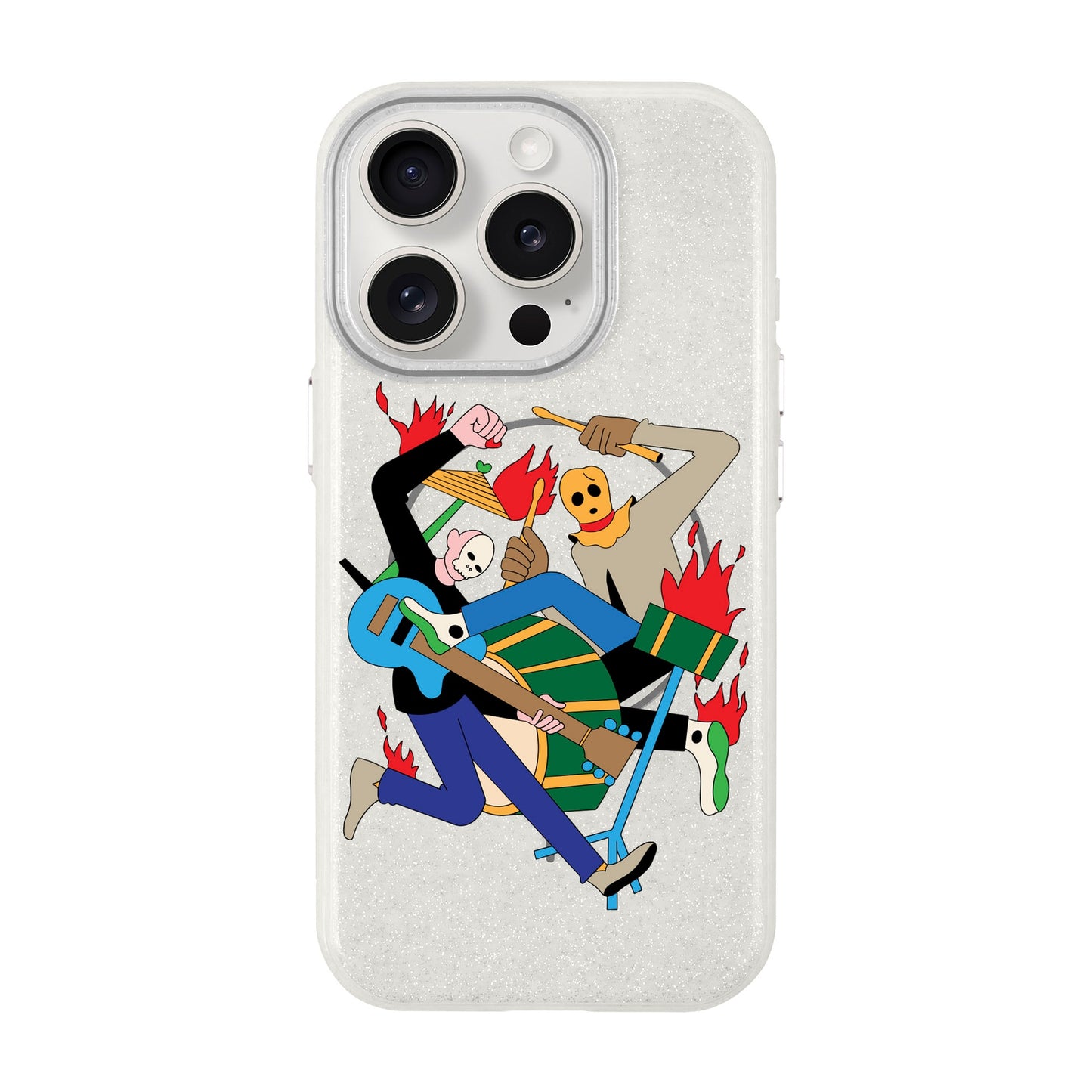 MONSTER MASH-Radiant Kılıf MagSafe Özellikli - iPhone 15 Pro